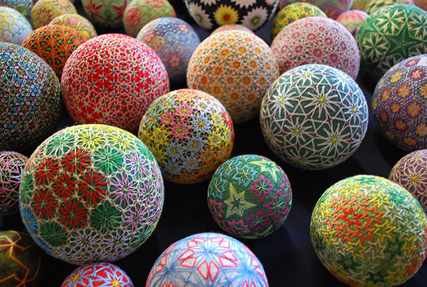 A 92-Year-Old Grandmother Creates A Spectacular Collection Of Embroidered Temari Spheres A 92-Year-Old Grandmother Creates A Spectacular Collection Of Embroidered Temari Spheres