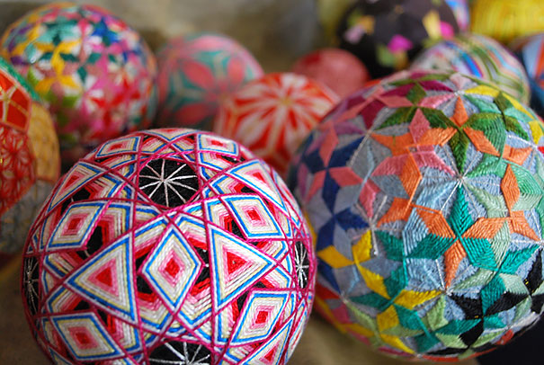 A 92-Year-Old Grandmother Creates A Spectacular Collection Of Embroidered Temari Spheres A 92-Year-Old Grandmother Creates A Spectacular Collection Of Embroidered Temari Spheres