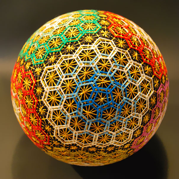 A 92-Year-Old Grandmother Creates A Spectacular Collection Of Embroidered Temari Spheres A 92-Year-Old Grandmother Creates A Spectacular Collection Of Embroidered Temari Spheres
