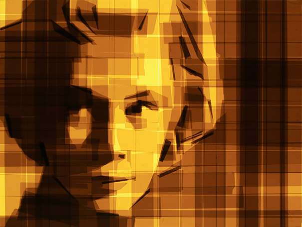 Artist Creates Beautiful Art Using Nothing But Packing Tape