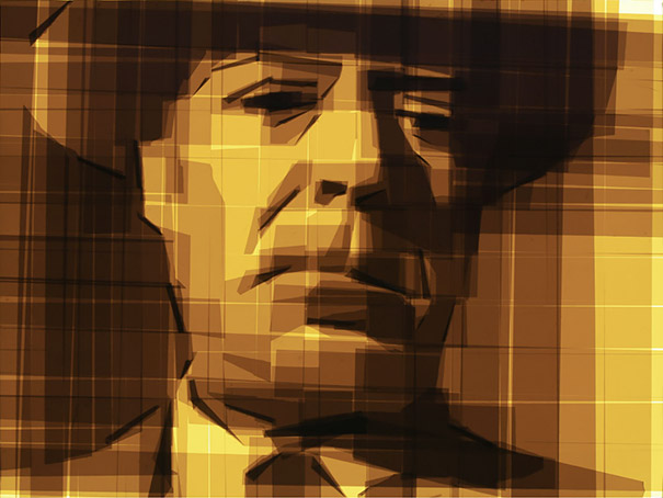 Artist Creates Beautiful Art Using Nothing But Packing Tape