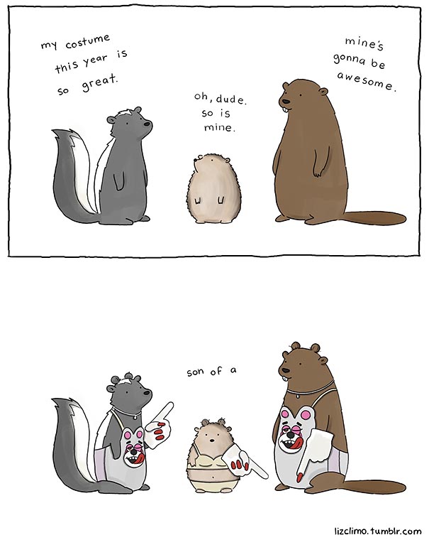 Simpsons Animator Liz Climo Creates Incredibly Cute Animal Comics on Tumblr Simpsons Animator Liz Climo Creates Incredibly Cute Animal Comics on Tumblr