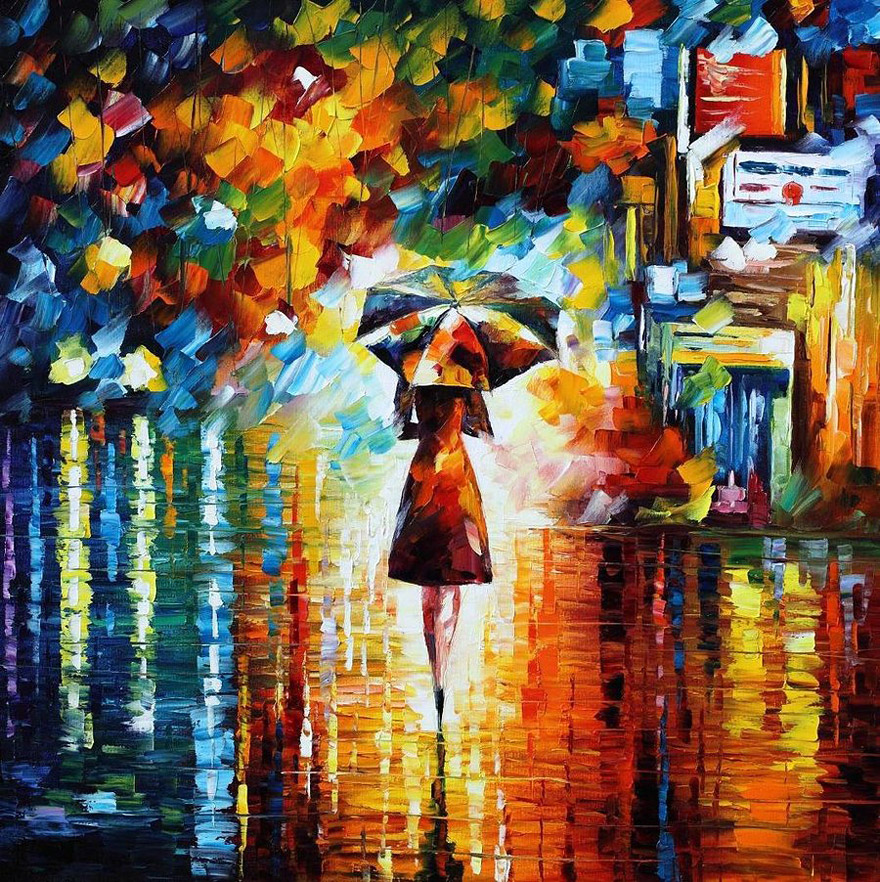 The Fusion Of Colors In Leonid Afremov’s Nostalgic Oil Paintings The Fusion Of Colors In Leonid Afremov’s Nostalgic Oil Paintings