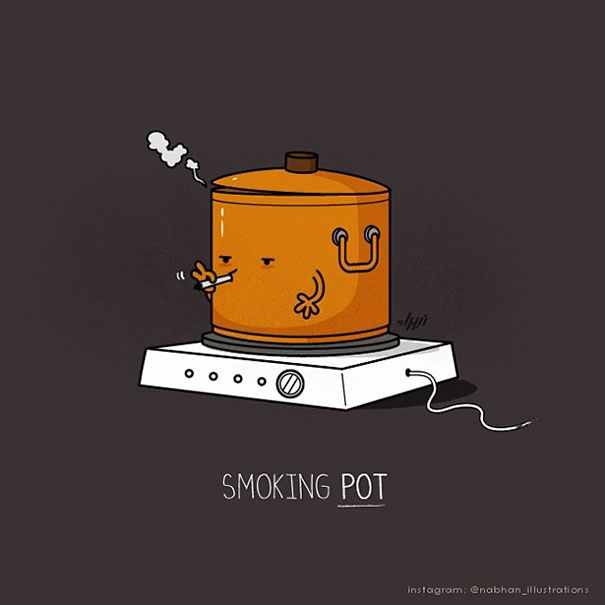 Artist Turns Everyday Sayings Into Clever Pun Illustrations Artist Turns Everyday Sayings Into Clever Pun Illustrations