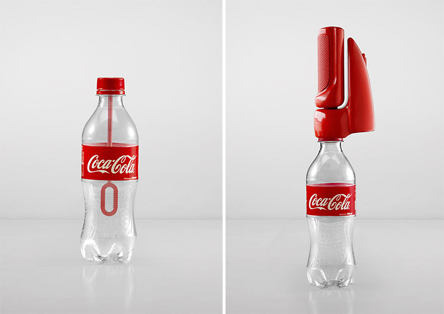 Coca-Cola Invents 16 Bottle Caps To Give Second Lives To Empty Bottles Coca-Cola Invents 16 Bottle Caps To Give Second Lives To Empty Bottles