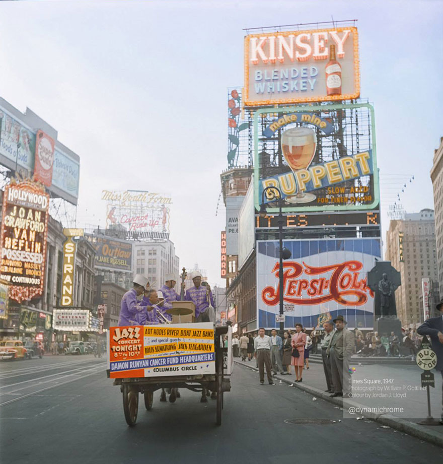 20 Historic Black and White Pictures Restored in Color (Part II) 20 Historic Black and White Pictures Restored in Color (Part II)