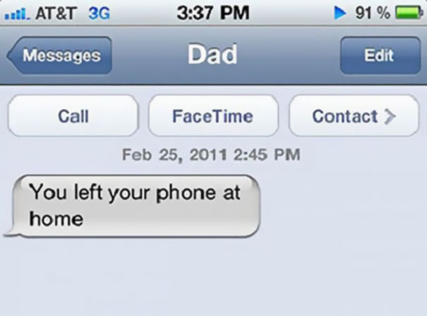 22 Reasons Why Parents Shouldn’t Text 22 Reasons Why Parents Shouldn’t Text