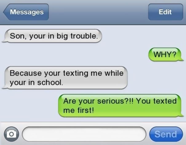 22 Reasons Why Parents Shouldn’t Text 22 Reasons Why Parents Shouldn’t Text