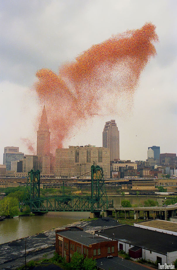 1.5 Million Balloons Unleashed Total Chaos On Cleveland In 1986 1.5 Million Balloons Unleashed Total Chaos On Cleveland In 1986