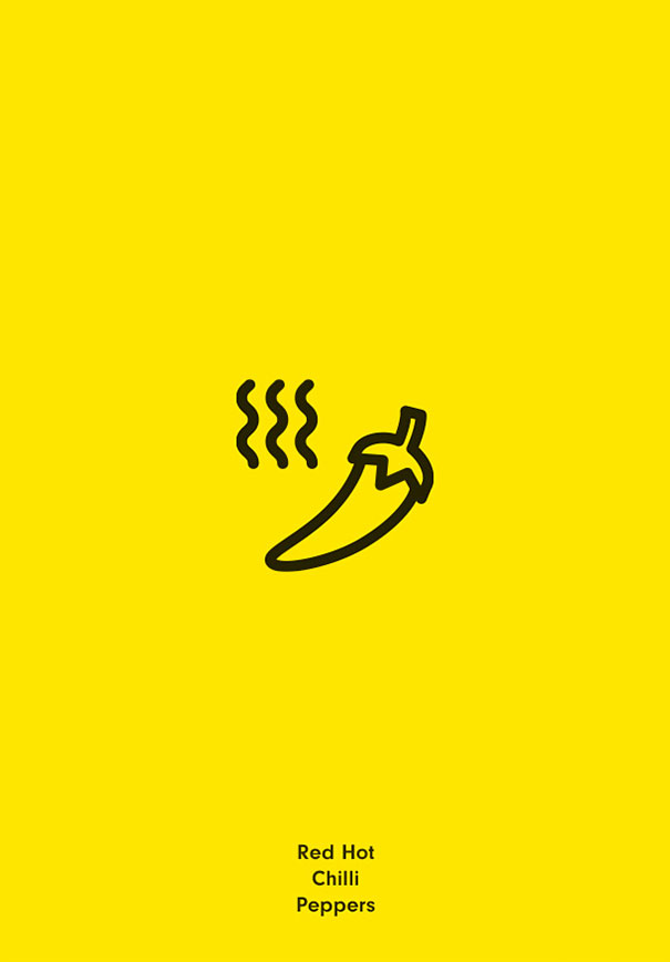 Guess The Names Of Famous Rock Bands In Their Minimalistic Literal Icons