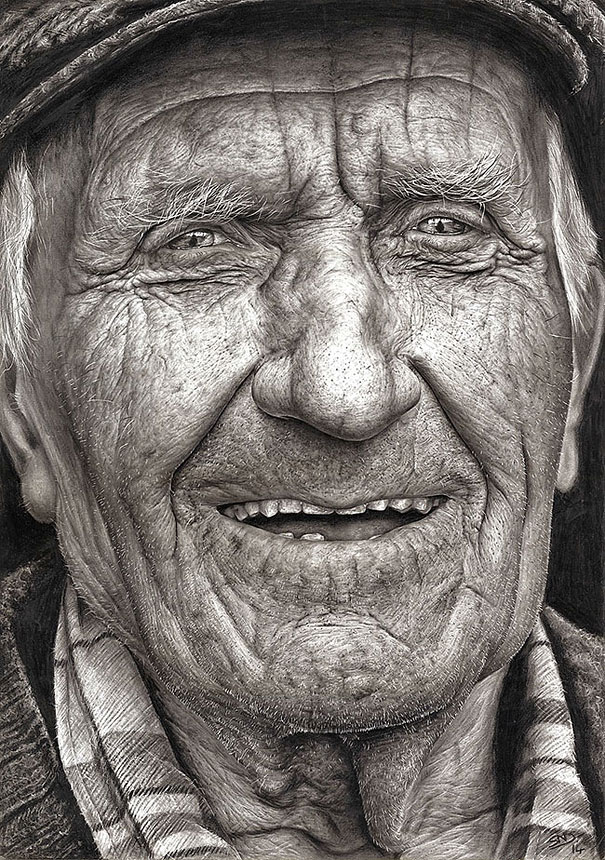16-Year-Old Girl Wins National Art Competition With Stunning Hyper-Realistic Pencil Portrait 16-Year-Old Girl Wins National Art Competition With Stunning Hyper-Realistic Pencil Portrait