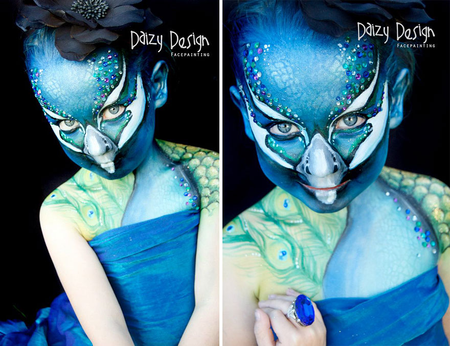 New Zealand-Based Artist Turns Her Kids&#8217; Faces Into Fantasy Creatures