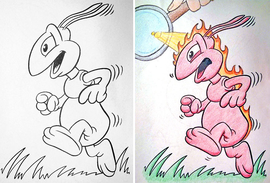 Coloring Book Corruptions: See What Happens When Adults Do Coloring Books Coloring Book Corruptions: See What Happens When Adults Do Coloring Books