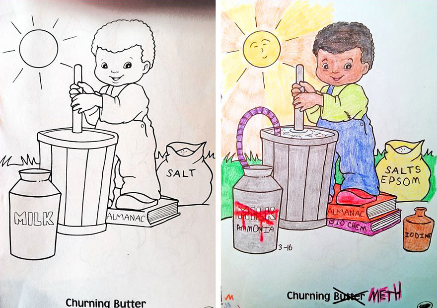 Coloring Book Corruptions: See What Happens When Adults Do Coloring Books Coloring Book Corruptions: See What Happens When Adults Do Coloring Books