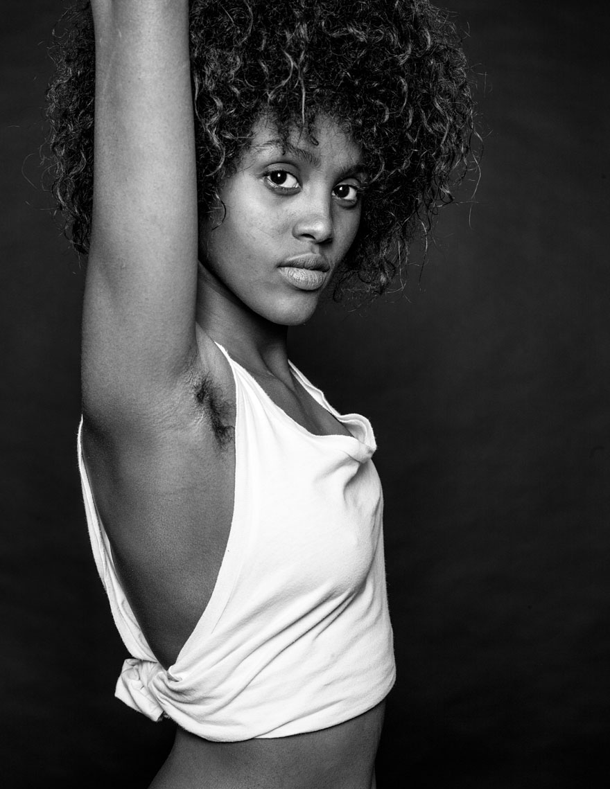 Photographer Challenges Female Beauty Standards With Unshaven Underarm Pictures