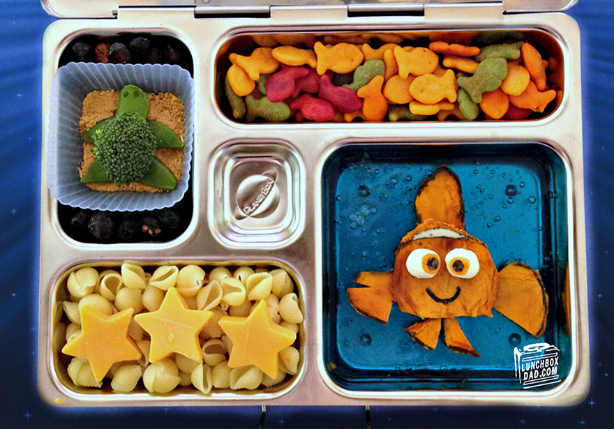 Lunchbox Dad Makes Creative Sandwiches And Snacks For His Daughter’s School Lunch Lunchbox Dad Makes Creative Sandwiches And Snacks For His Daughter’s School Lunch