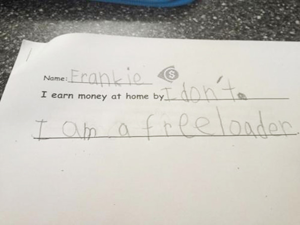 30 Brilliant Test Answers From Smartass Kids That Will Make You Laugh