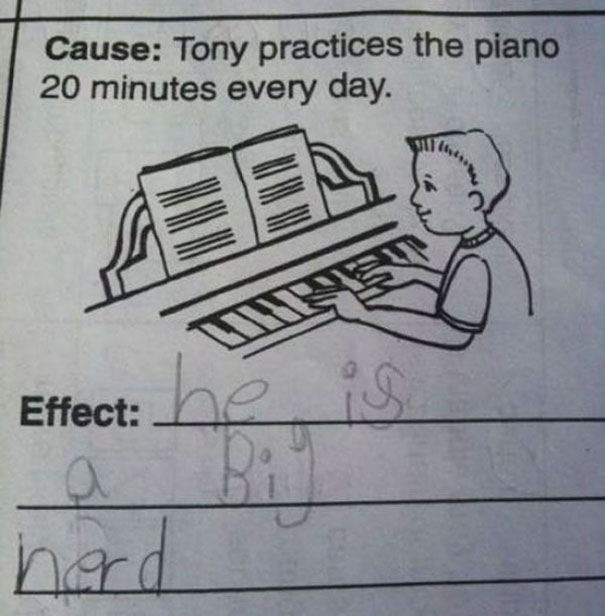 30 Brilliant Test Answers From Smartass Kids That Will Make You Laugh