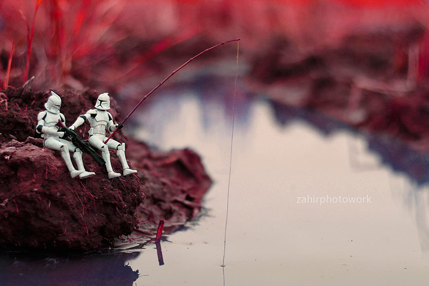 Miniature Star Wars Adventures By Zahir Batin