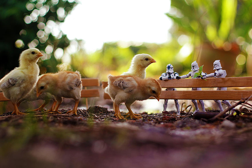 Miniature Star Wars Adventures By Zahir Batin