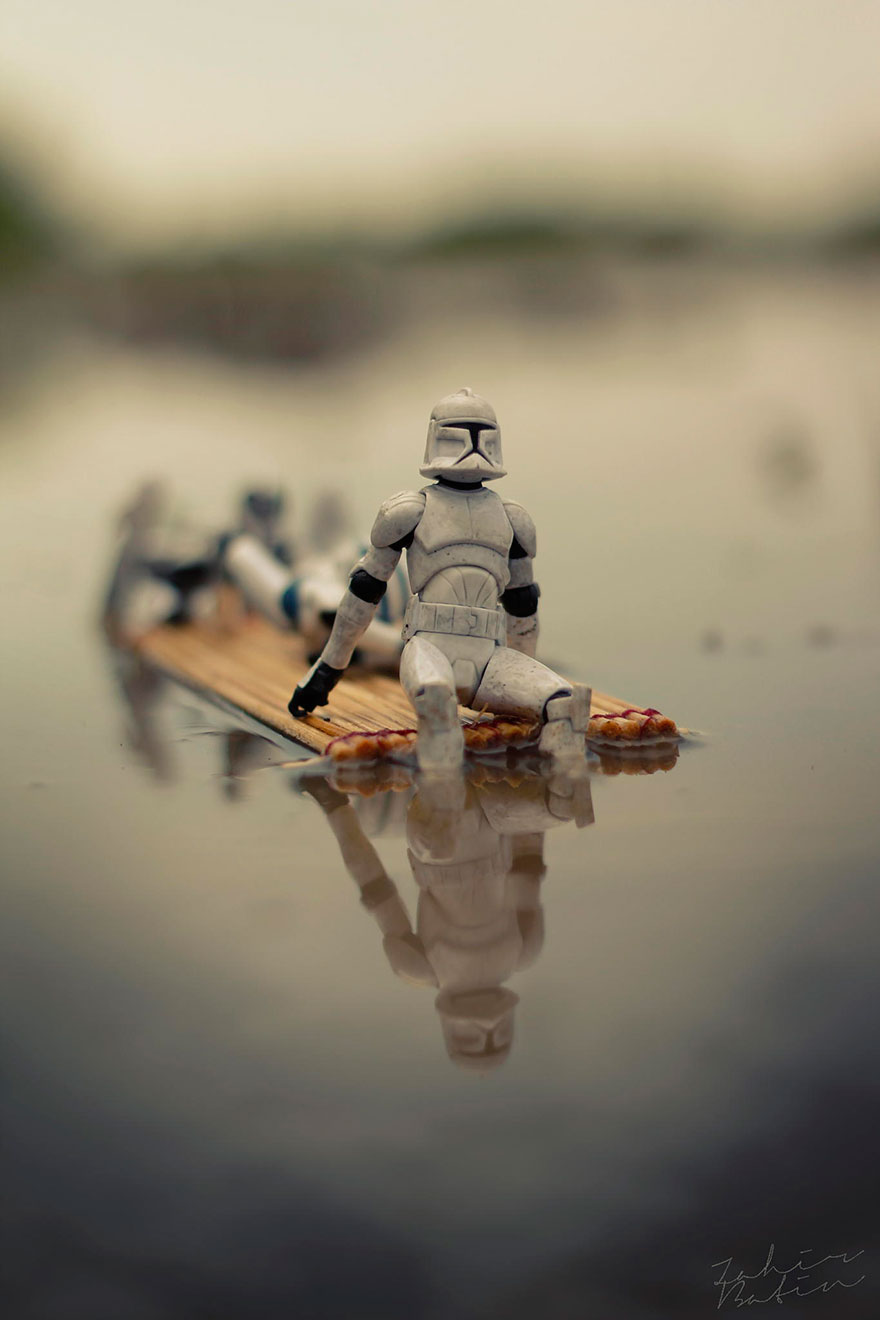Miniature Star Wars Adventures By Zahir Batin