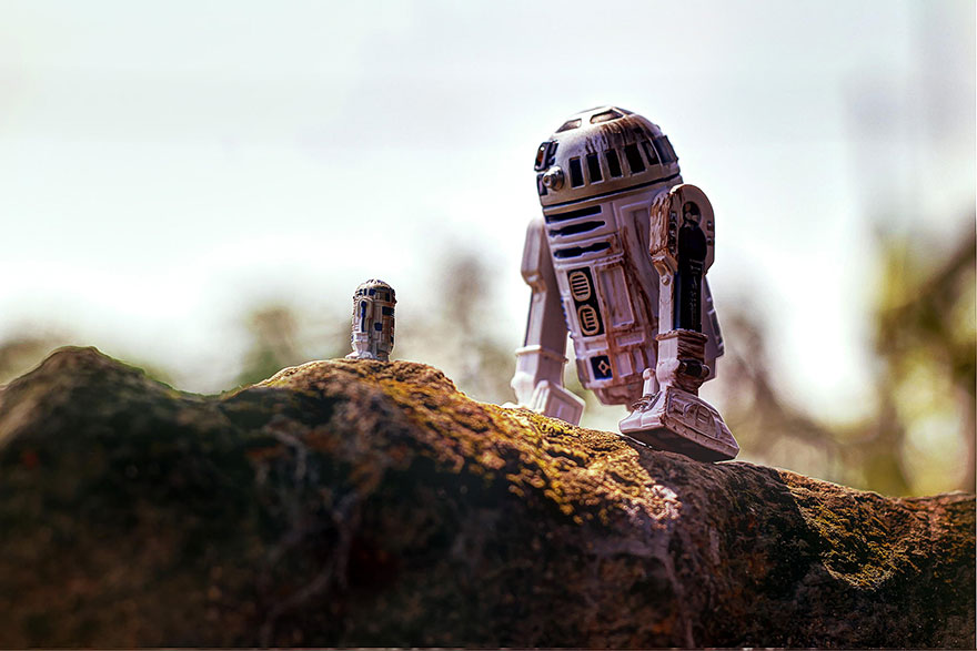 Miniature Star Wars Adventures By Zahir Batin