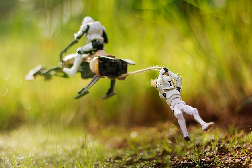 Miniature Star Wars Adventures By Zahir Batin