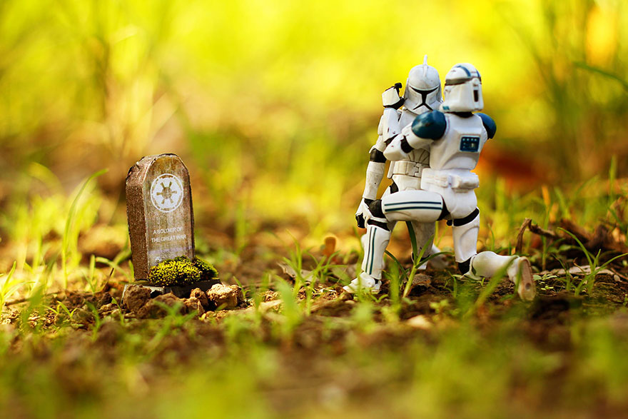 Miniature Star Wars Adventures By Zahir Batin