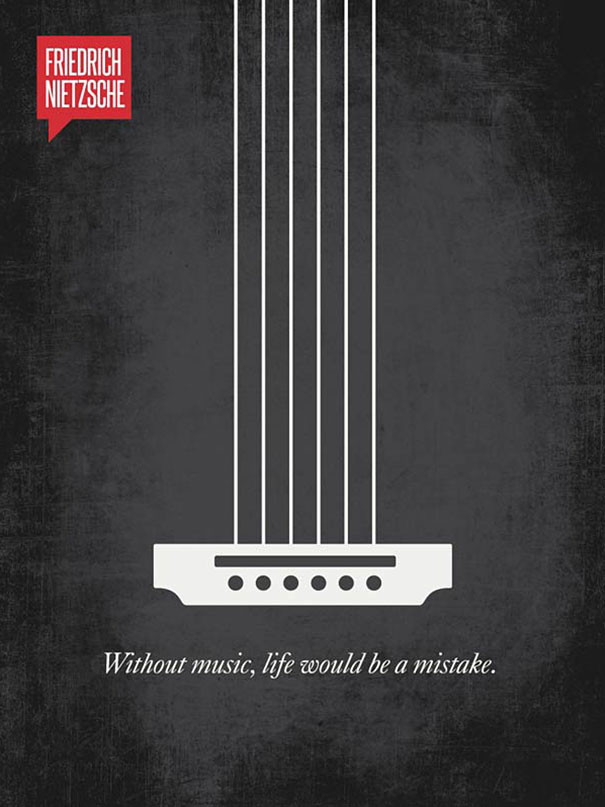 Inspiring Famous Quotes Illustrated With Minimalistic Posters Inspiring Famous Quotes Illustrated With Minimalistic Posters