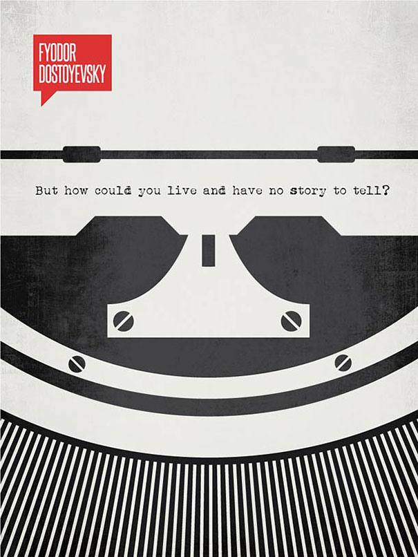 Inspiring Famous Quotes Illustrated With Minimalistic Posters Inspiring Famous Quotes Illustrated With Minimalistic Posters