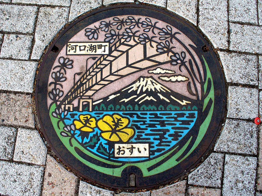 This Is How Manhole Covers Look In Japan