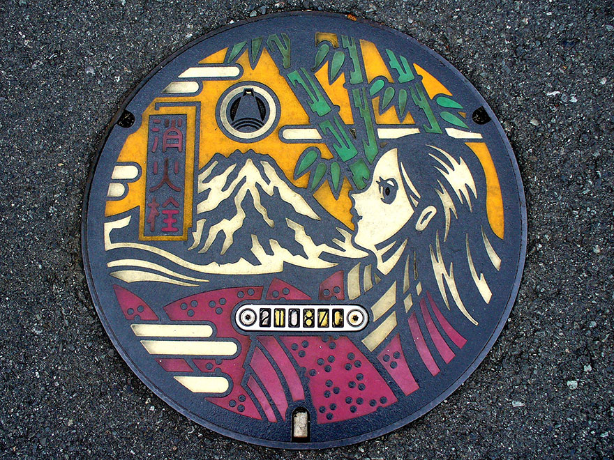 This Is How Manhole Covers Look In Japan