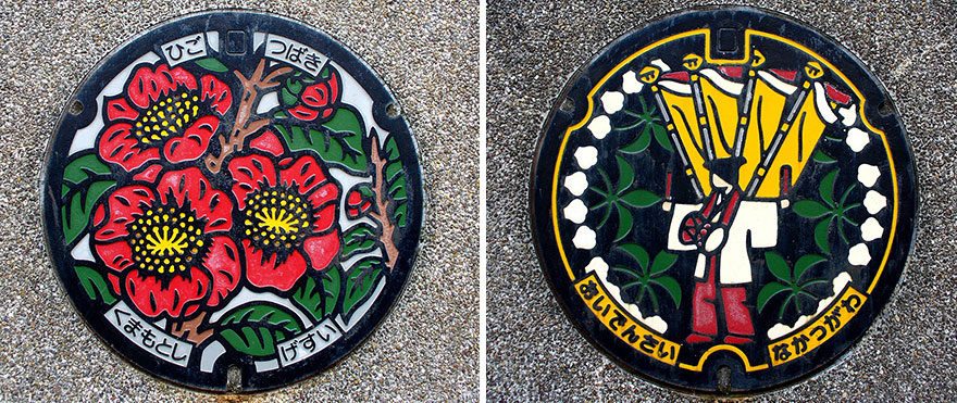 This Is How Manhole Covers Look In Japan