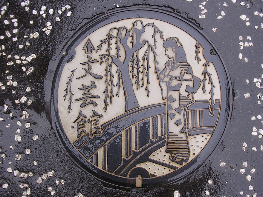 This Is How Manhole Covers Look In Japan