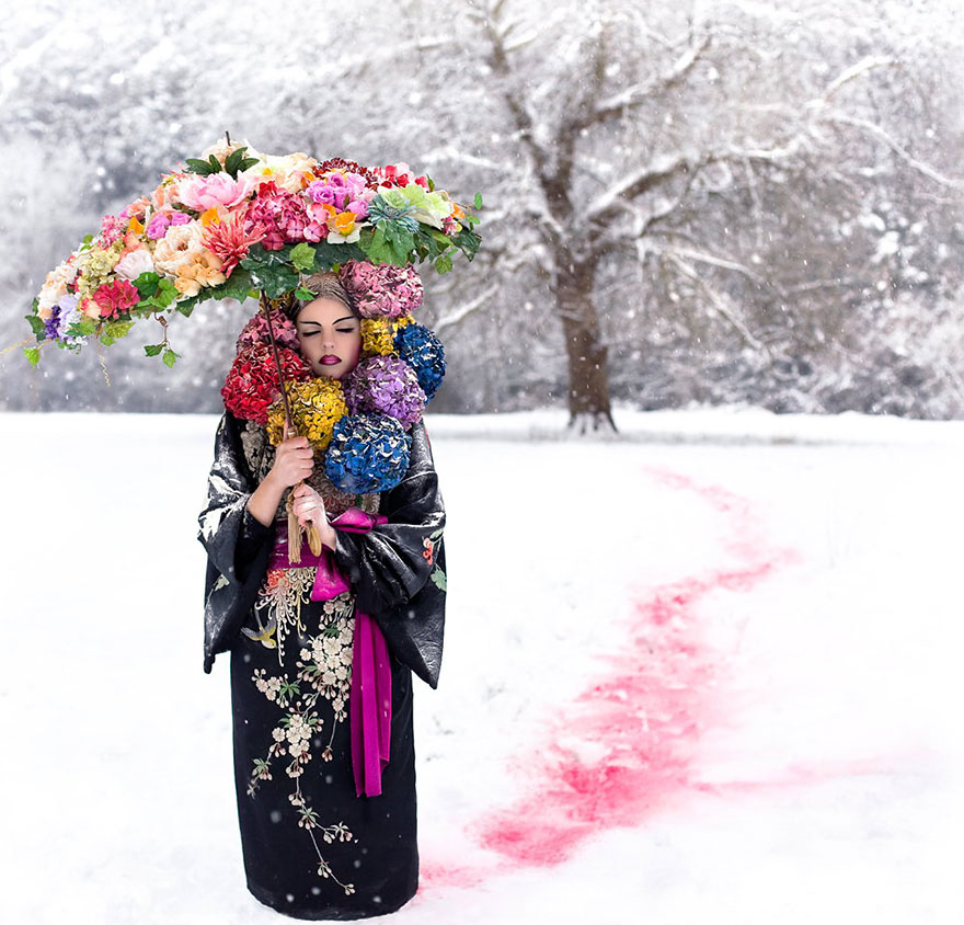 After Losing Mother To Brain Cancer, Artist Finds Peace In Surreal Photography