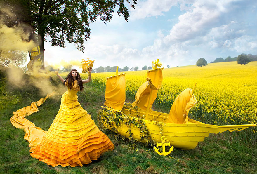 After Losing Mother To Brain Cancer, Artist Finds Peace In Surreal Photography