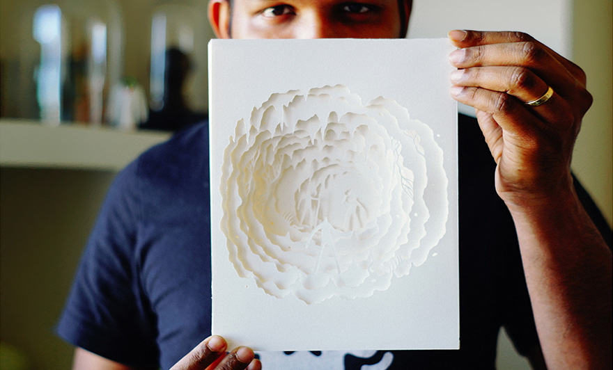 Fairytales Come To Life In Papercut Light Boxes by Hari &#038; Deepti