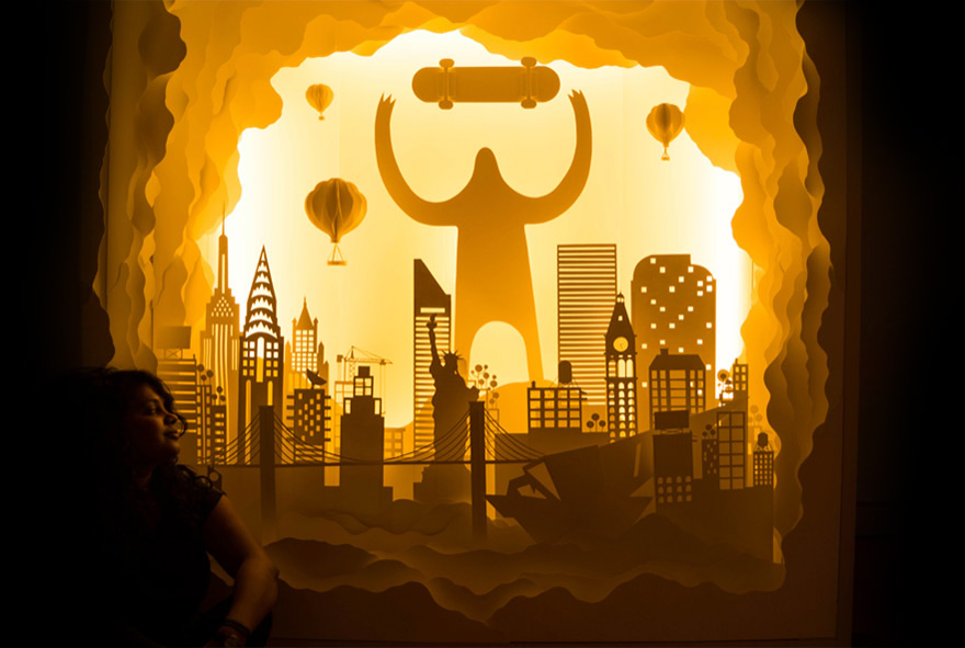 Fairytales Come To Life In Papercut Light Boxes by Hari &#038; Deepti