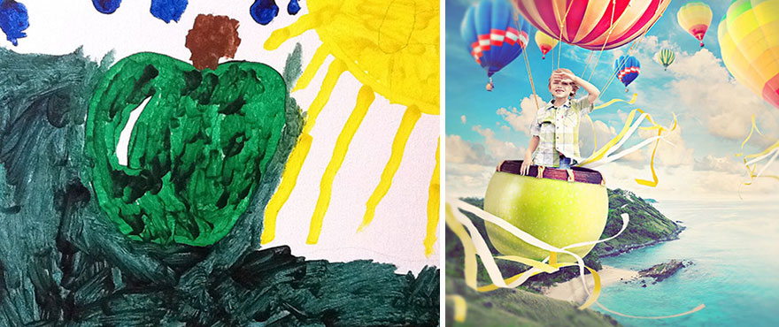 Children With Health Conditions Got Their Wildest Dreams Brought To Life From Their Drawings Children With Health Conditions Got Their Wildest Dreams Brought To Life From Their Drawings