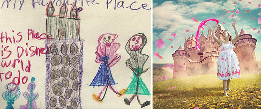Children With Health Conditions Got Their Wildest Dreams Brought To Life From Their Drawings Children With Health Conditions Got Their Wildest Dreams Brought To Life From Their Drawings