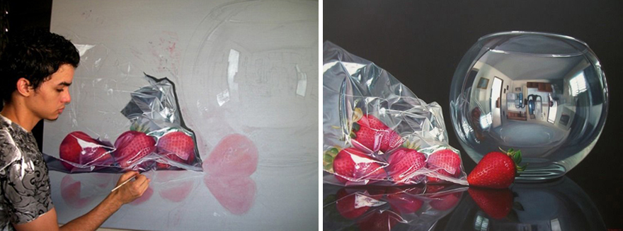 Young Dominican Artist Makes Increadibly Realistic Oil Paintings Young Dominican Artist Makes Increadibly Realistic Oil Paintings