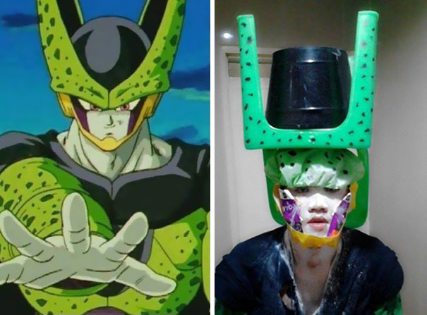 Guy Creates Low-Cost DIY Costumes From Household Objects Guy Creates Low-Cost DIY Costumes From Household Objects