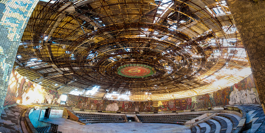 Photos Of The Buzludzha Communist Party Monument In Bulgaria
