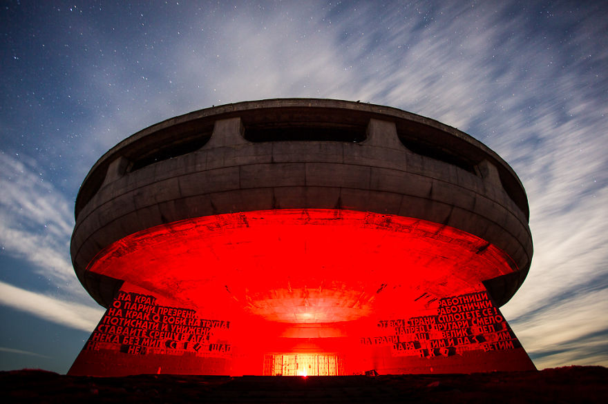 Photos Of The Buzludzha Communist Party Monument In Bulgaria