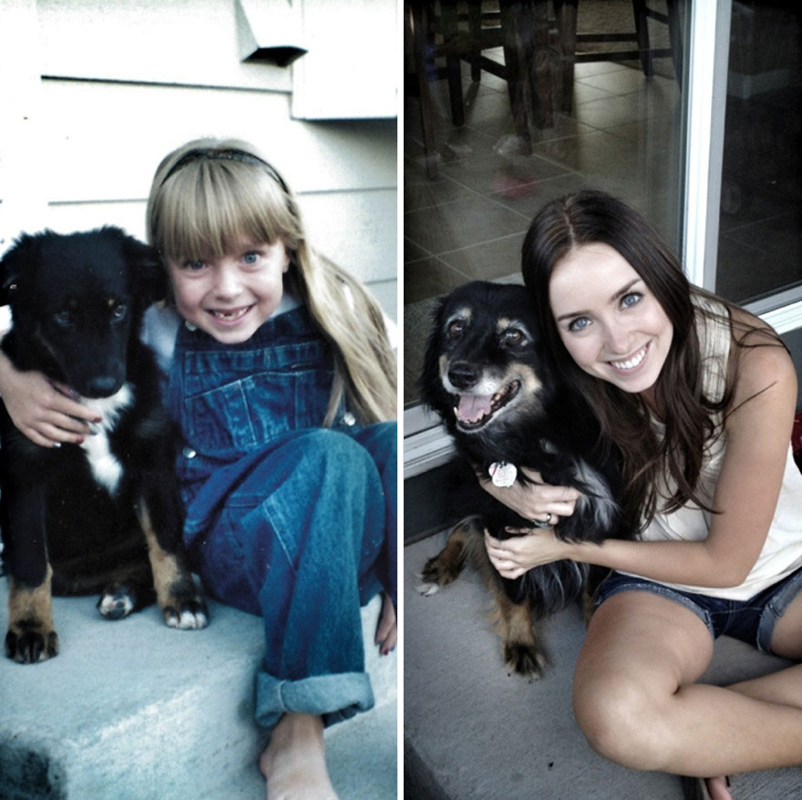 21 Before And After Photos Of Dogs Growing Up 21 Before And After Photos Of Dogs Growing Up
