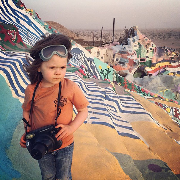 4-Year Old Hawkeye Huey, Son of Nat Geo Photographer, Captures The American West