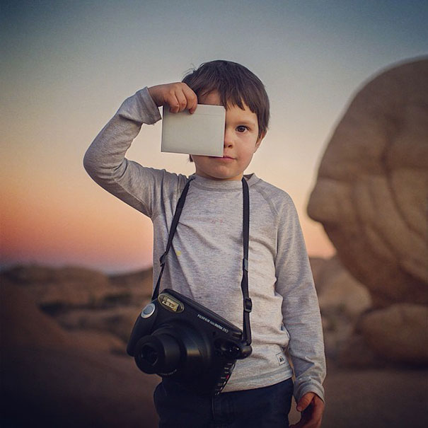 4-Year Old Hawkeye Huey, Son of Nat Geo Photographer, Captures The American West