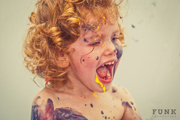 Take A Room Full Of Children And Add Some Paint. Watch What Happenes Next Take A Room Full Of Children And Add Some Paint. Watch What Happenes Next