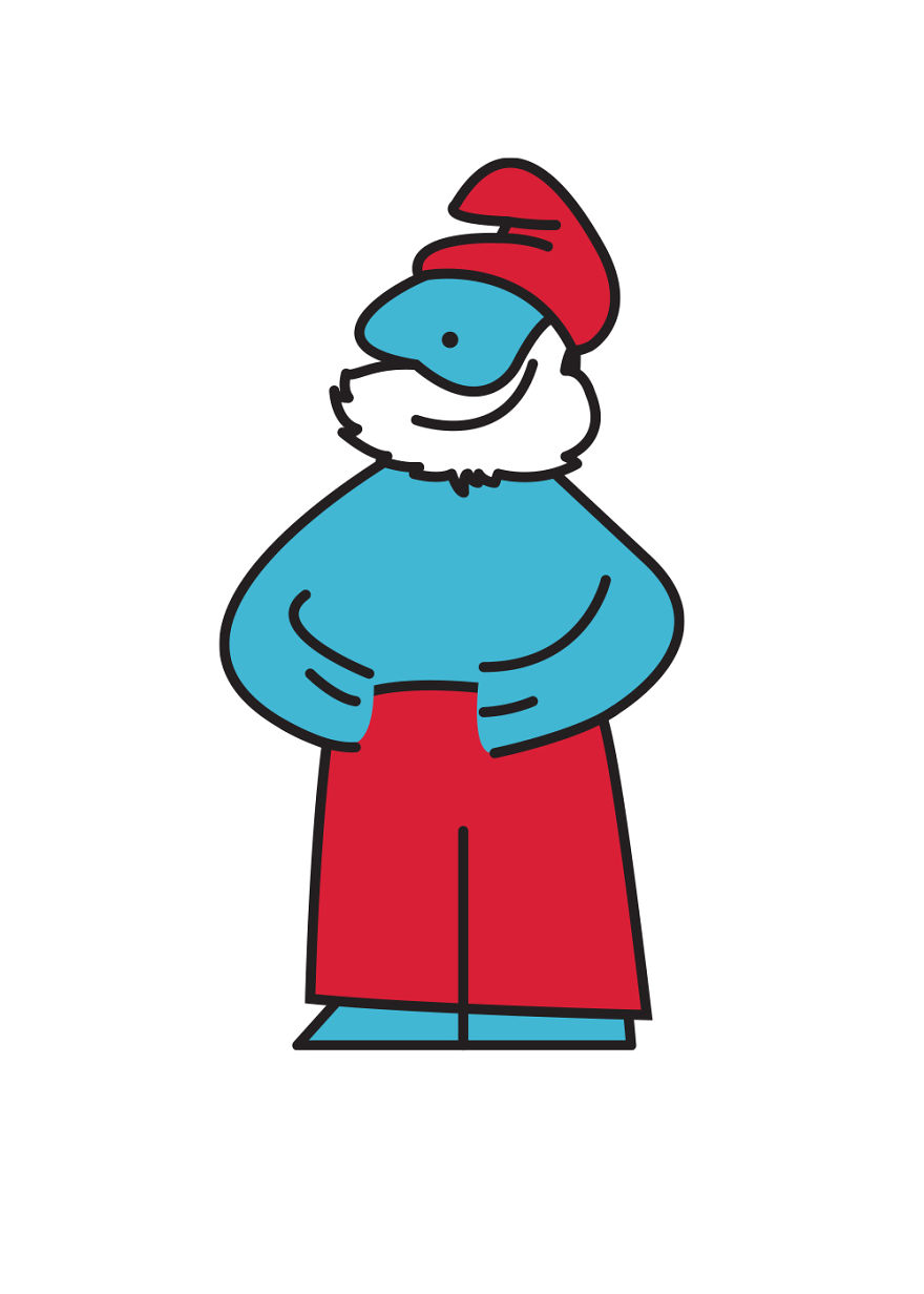 Ikea Man Turned Into Famous Cartoon Characters