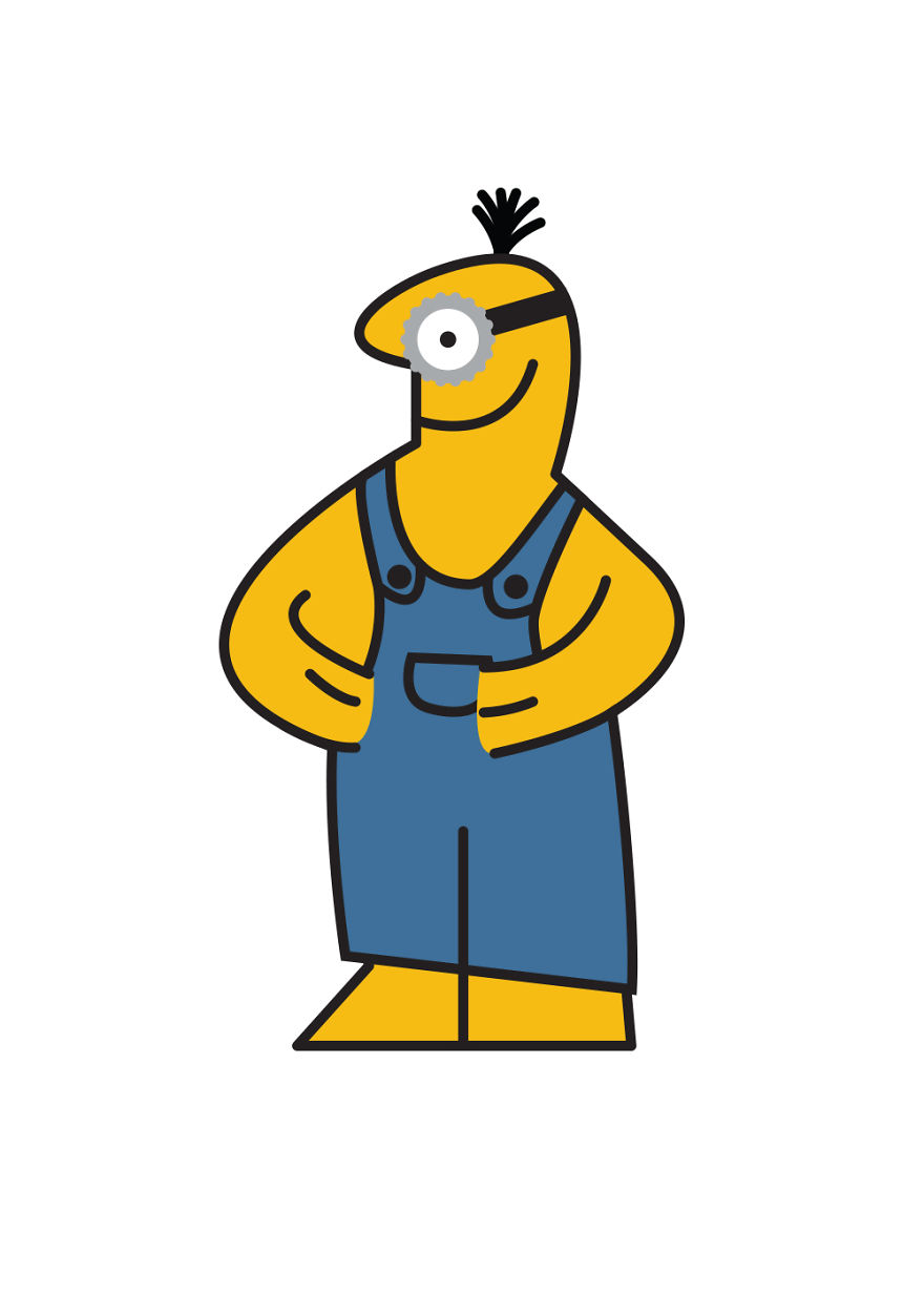 Ikea Man Turned Into Famous Cartoon Characters
